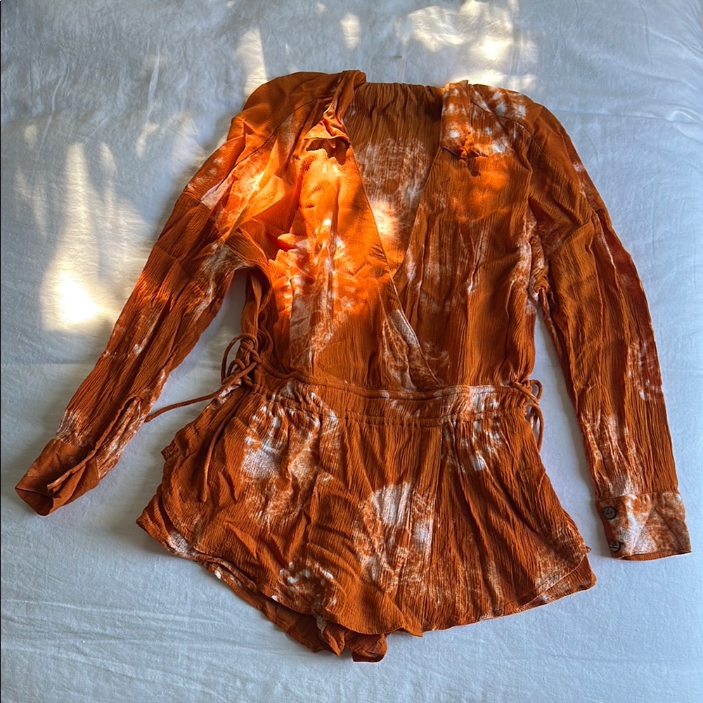 Free People Tie-Dye Romper